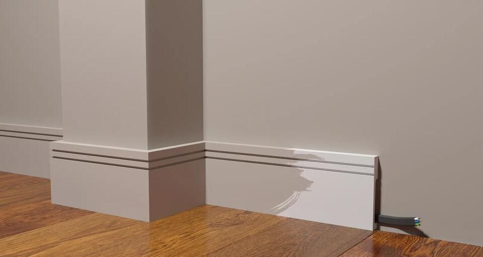Фото №7  Плинтус Decor-dizayn DD719/Плинтус (100х15x2000мм)/16, шт