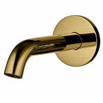 Превью фото №1  9921R1XX Palazzani MIDI излив для ванны, 200 мм Латунь шлифованная, PVD 84