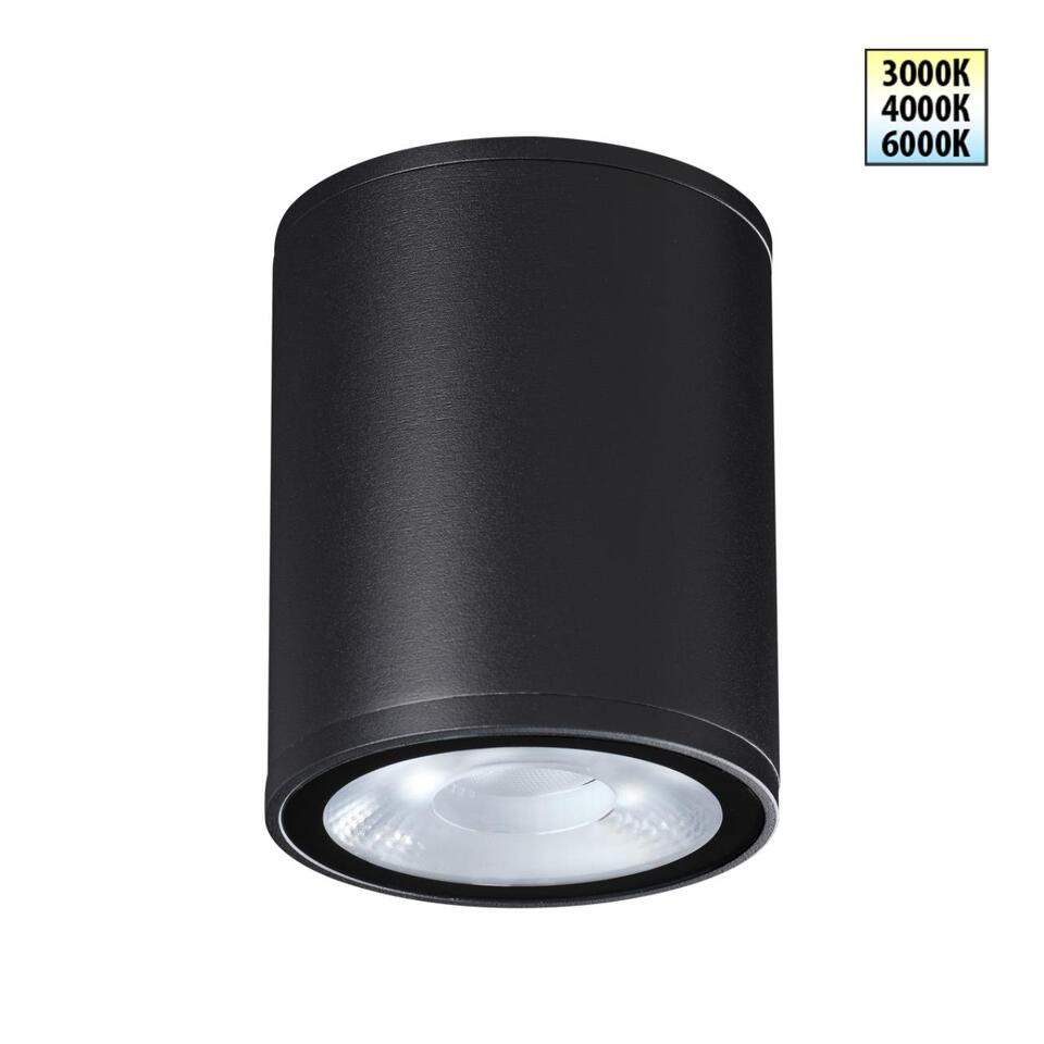 Фото №6  NOVOTECH 359535 STREET NT25 000 черный Светильник ландшафтный с переключ. цветовой температуры IP65 LED 10W 100-240V 3000К\4000К\6000К TUMBLER