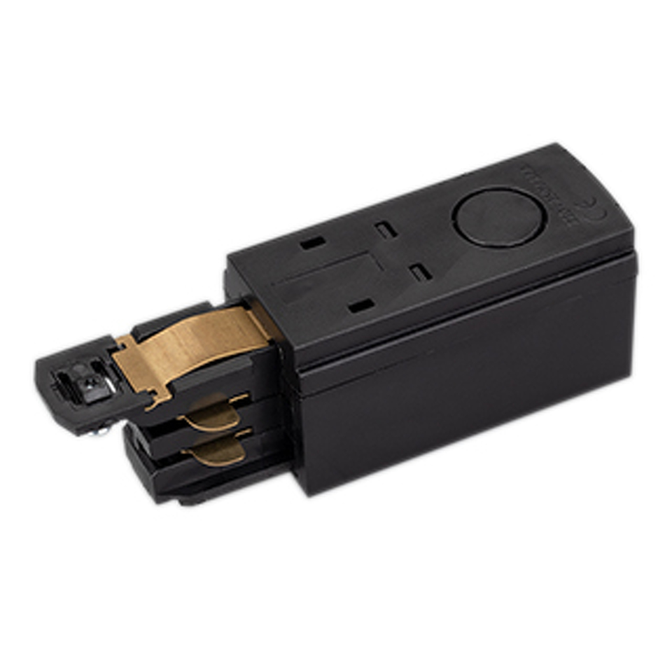 Фото №1  Arlight Коннектор питания LGD-4TR-CON-POWER-L-BK (D) ( IP20 Пластик, 3 года)