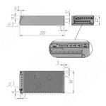 Превью фото №2  PULSE СТАНДАРТ Блок питания AC-230/DC-12V, IP20, 150W, STANDART (PS12-IP20-ST-150W)
