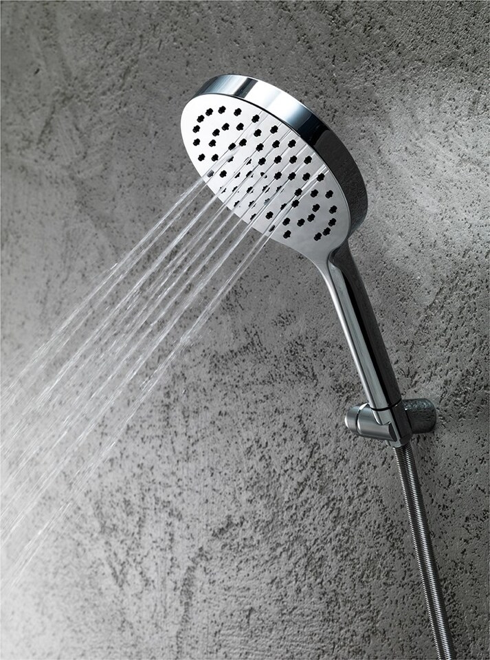 Фото №6  DC020AXX AQUAelite душевая лейка из ABS пластика с 3-мя режимами Матовый белый, HRP 43/04Q