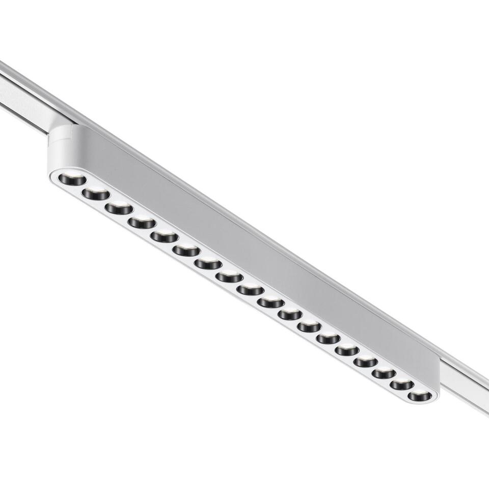 Фото №4  NOVOTECH 359079 SHINO NT23 179 белый Трековый светильник для низковольтного шинопровода IP20 LED 18W 48V 4000K 1710Лм SMAL