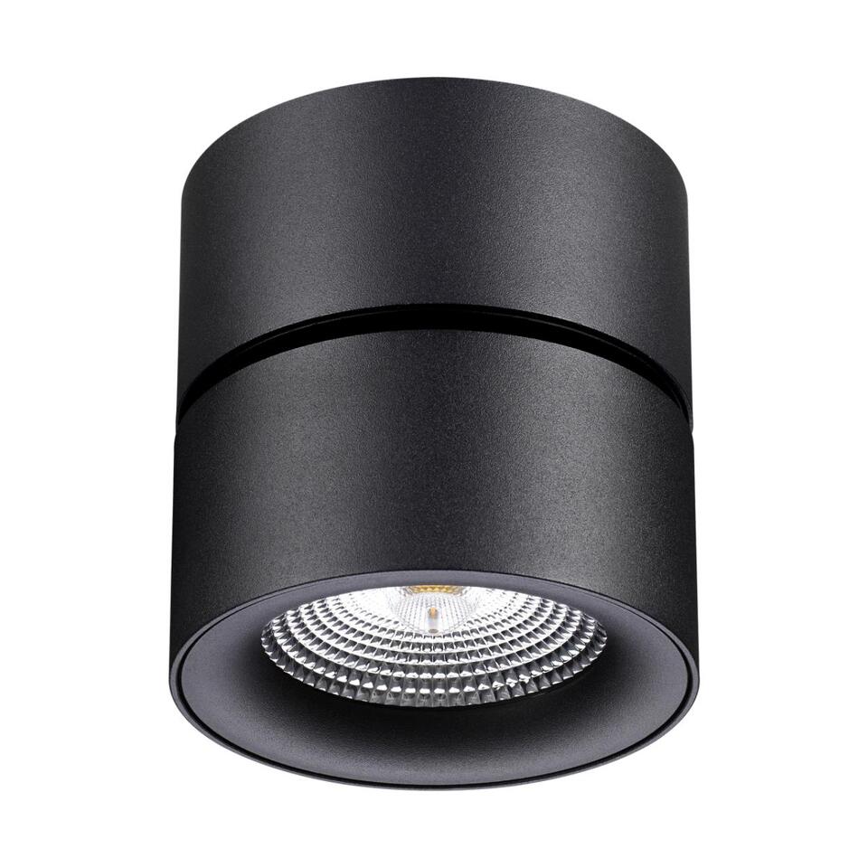Фото №5  NOVOTECH 358781 OVER NT21 364 черный Светильник накладной светодиодный IP20 LED 25W 4000K 2200Лм 100-265V GRODA
