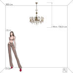 Превью фото №8  Подвесной светильник 10203/10 White Подвесной светильник LOFT IT Grace