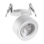 Превью фото №6  NOVOTECH 358945 SPOT NT22 456 белый Светильник встраиваемый светодиодный IP20 LED 4000К 18W 220V EDDY