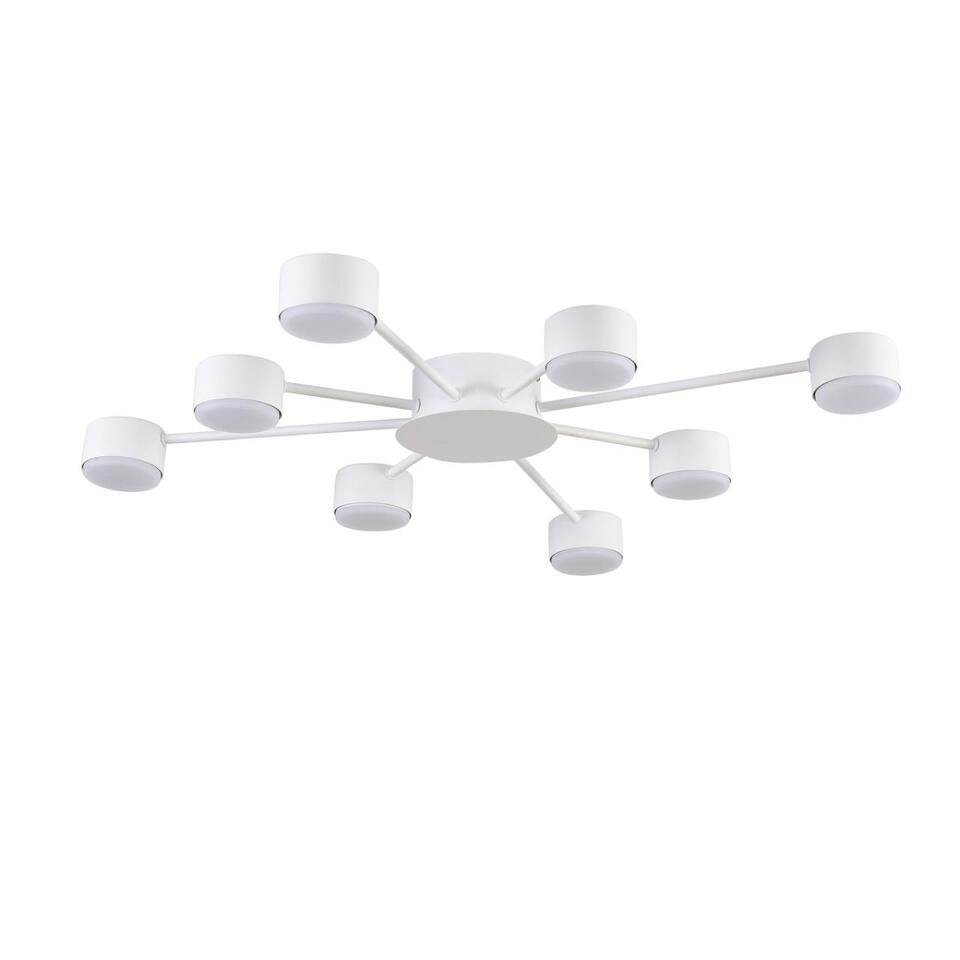 Фото №6  Люстра LUMION 8343/8C COMFI LN26 252 белый, металл Люстра GX53 LED 8*7W 220V TORINA