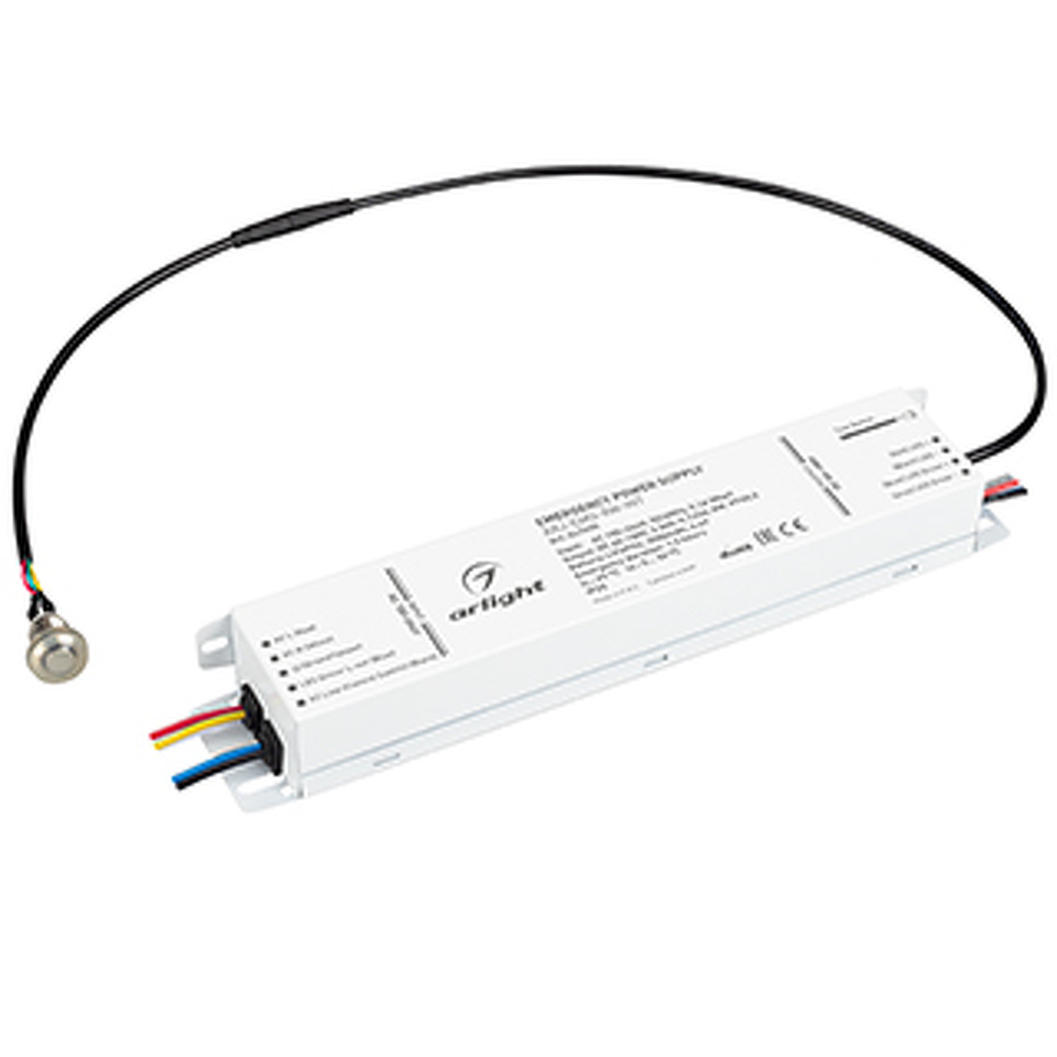 Фото №1  Arlight Блок аварийного питания ARJ-EMG-8W-INT (60-180V, 1.5H, LiFePO4) ( IP20 Металл, 5 лет)