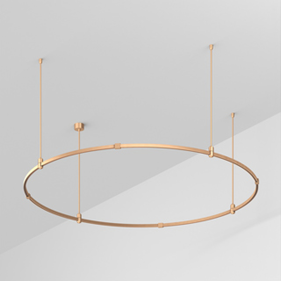 Фото №1  Arlight Основание ART-APRIORI-ROUND-ROD-800-R1800 (GD) ( IP20 Металл, 3 года)