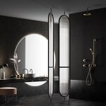 Превью фото №4  KT068AXX AQUAelite INstile душевой гарнитур со штангой из латуни Бронза, 50/11Q