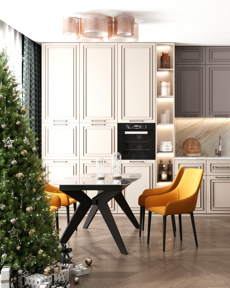 Фото №10  Подвесной светильник Светильник потолочный Moderli V10624-5C Room