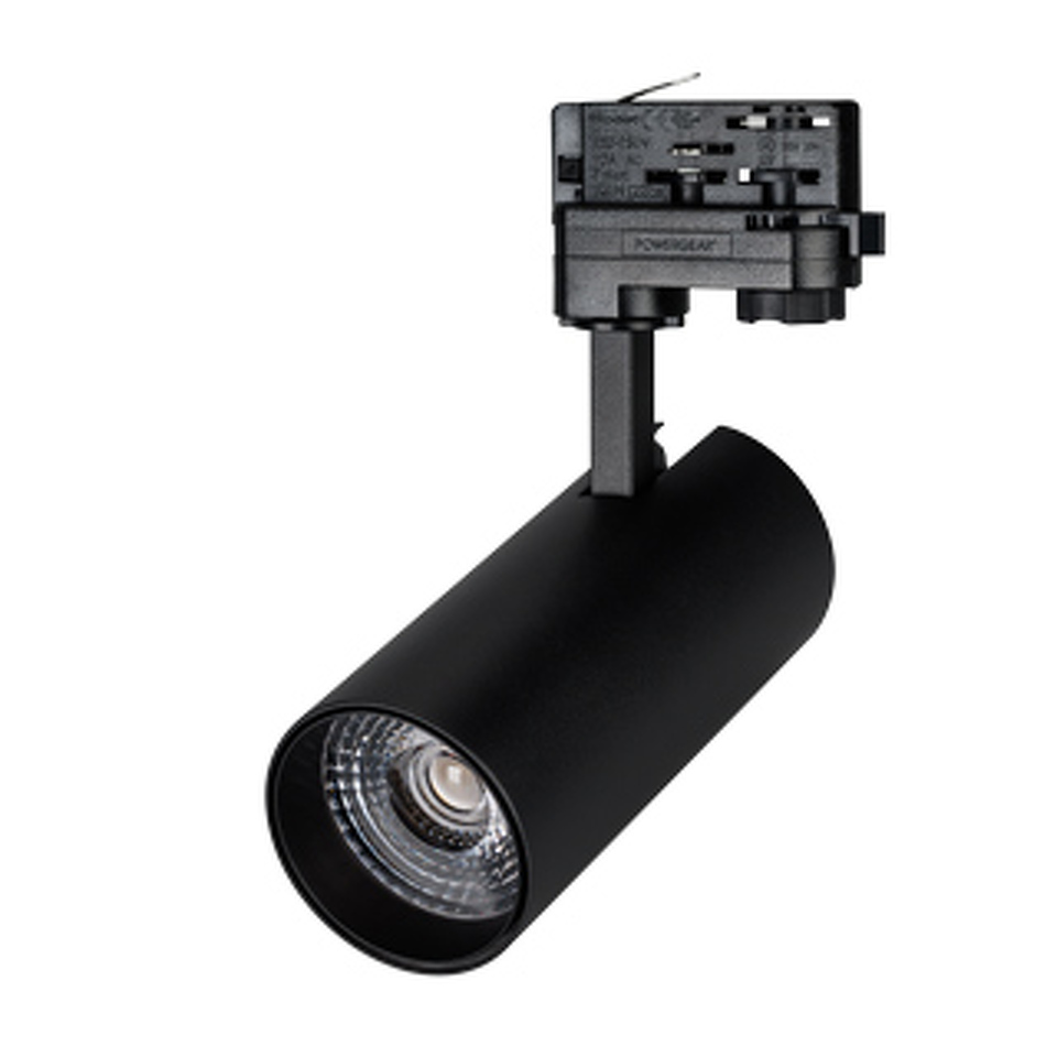 Фото №1  Arlight Светильник LGD-GERA-4TR-R74-20W Warm3000 (BK, 24 deg, 230V, DALI) ( IP20 Металл, 5 лет)