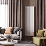 Превью фото №3  Радиатор Warmmet Power 60V длина 1250 мм секций 7 цвет белый  тип подключения: нижнее левое