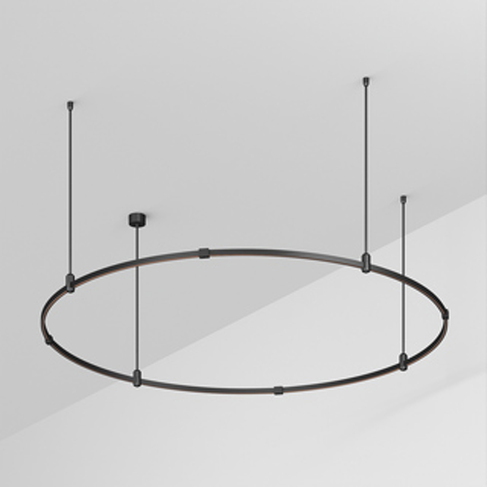 Фото №1  Arlight Основание ART-APRIORI-ROUND-ROD-400-R1500 (BK) ( IP20 Металл, 3 года)