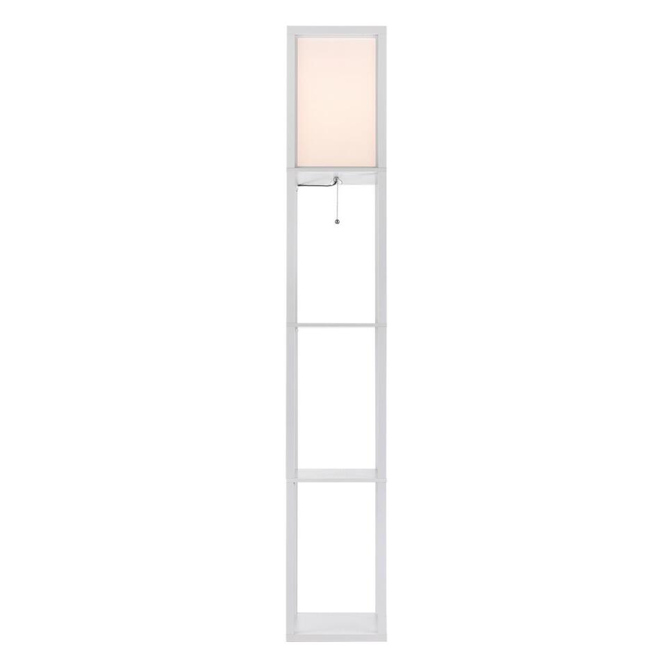 Фото №12  Торшер LUMION 8089/1F COMFI LN26 459 белый, дерево/текстиль Торшер Е27 1*60W 220V PRACTIC