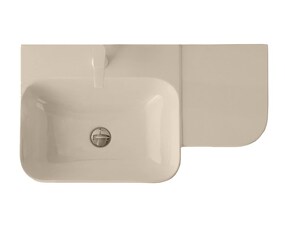 Фото 40820 Althea Cover раковина подвесная 80x46  Матовый  капучино Plus-Ton®