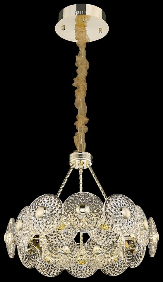 Фото №1  Подвесной светильник WE160.18.303 WERTMARK PAMELA светильник подвесной, LED, 18x3.6W, 3000K