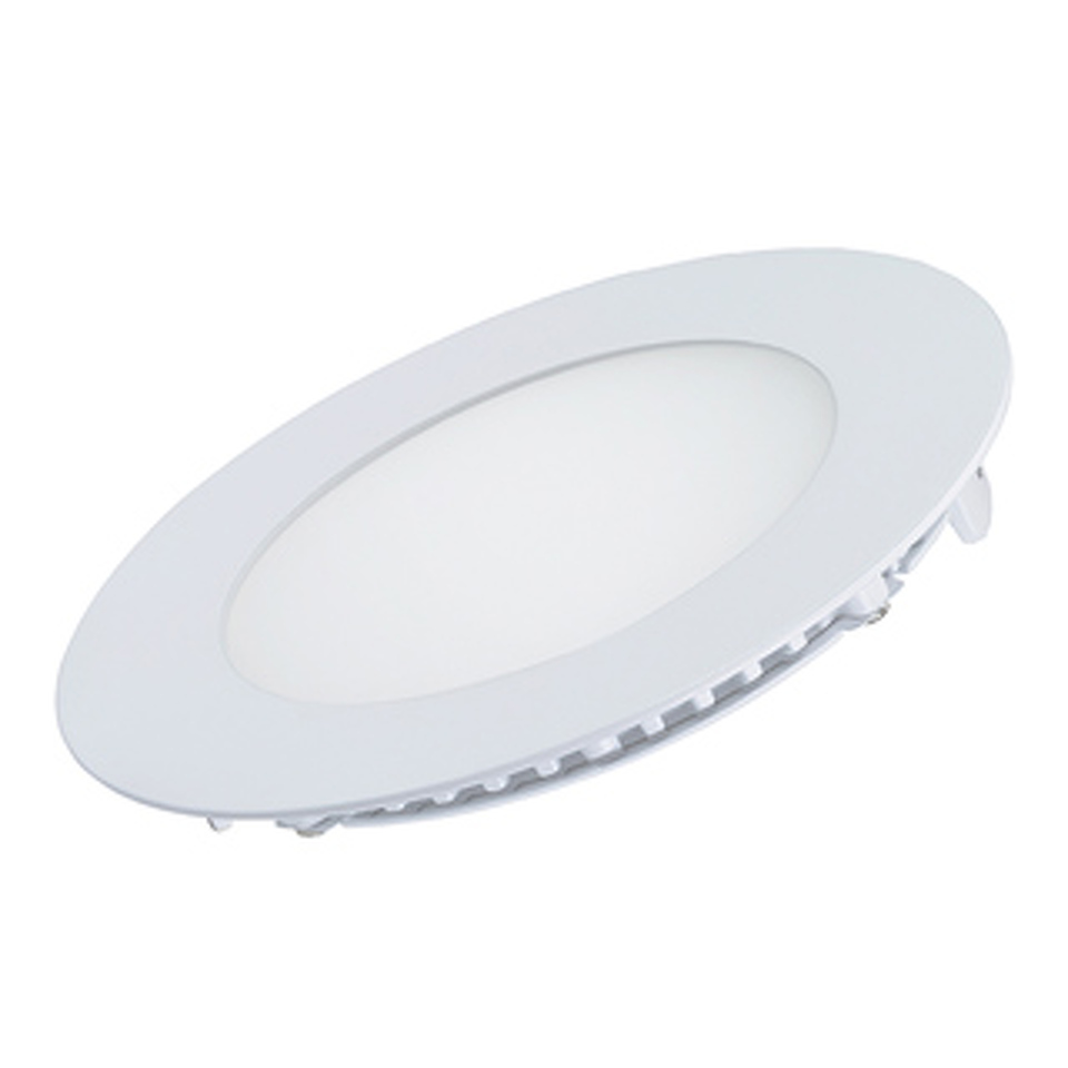 Фото №1  Arlight Светильник MS-EDGE-R120-6W Warm3000 (WH, 115 deg, 230V) ( IP44 Металл, 3 года)