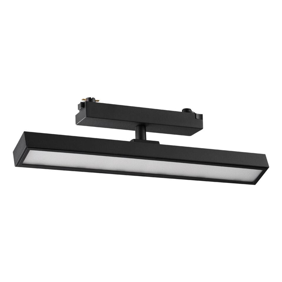 Фото №7  NOVOTECH 359772 PORT NT25 242 черный Светильник однофазный двухжильный трековый с переключ. цв. температуры IP20 LED 18W 180-265V 2700К/3200К/4000К STRATUS