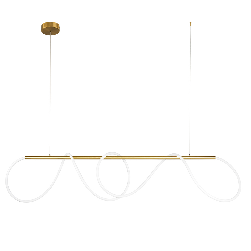 Фото №8  Подвесной светильник 10388P/B Brass Подвесной светильник LOFT IT Thread
