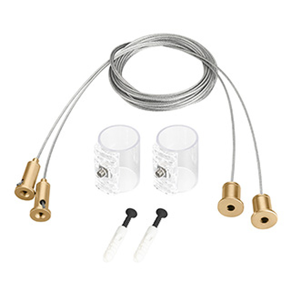 Фото №1  Arlight Подвес MOONLIGHT-HR-LIFT-SIDE-VR-D25-0080 Gold ( Металл)