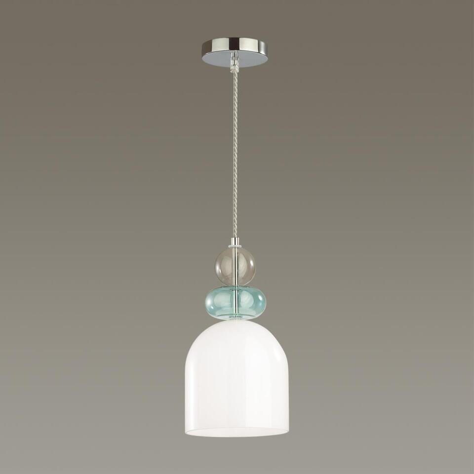 Фото №4  Подвесной светильник LUMION 5235/1B MODERNI LN26 149 хром Подвес E27 1*60W 220V GILLIAN