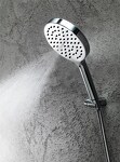 Превью фото №4  DC020AXX AQUAelite душевая лейка из ABS пластика с 3-мя режимами Матовый чёрный, 38/05Q