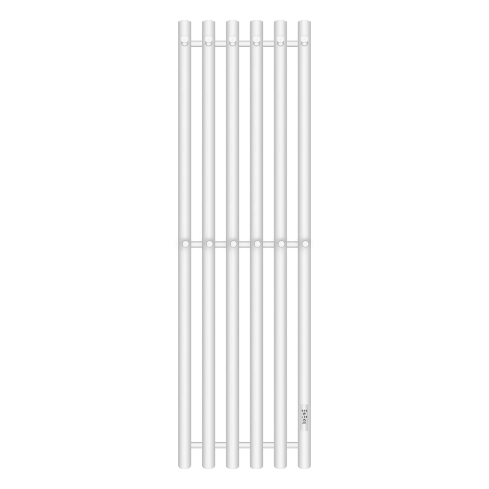 Фото №1  Полотенцесушитель Полотенцесушитель электрический Primoclima Sol R E White 120*30 6
