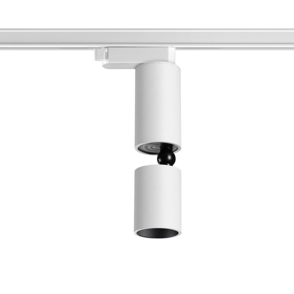 Фото №10  NOVOTECH 359318 PORT NT24 210 белый Светильник трековый однофазный трехжильный IP20 LED 5W 85-265V 3000K 600Лм TUBO