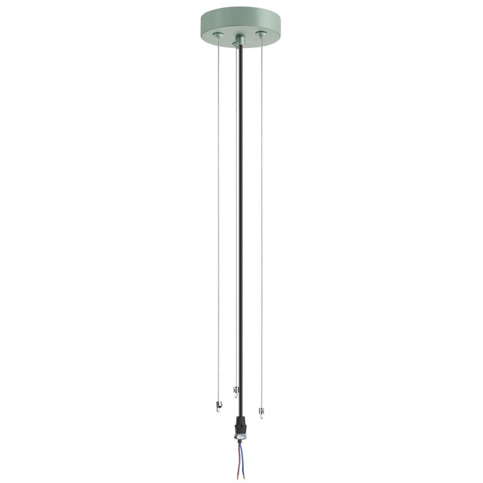 Фото №7  SONEX 7703/L SN 583 Подвесное крепление для светильника MACARON LED металл/зеленый 1,2м MACARON