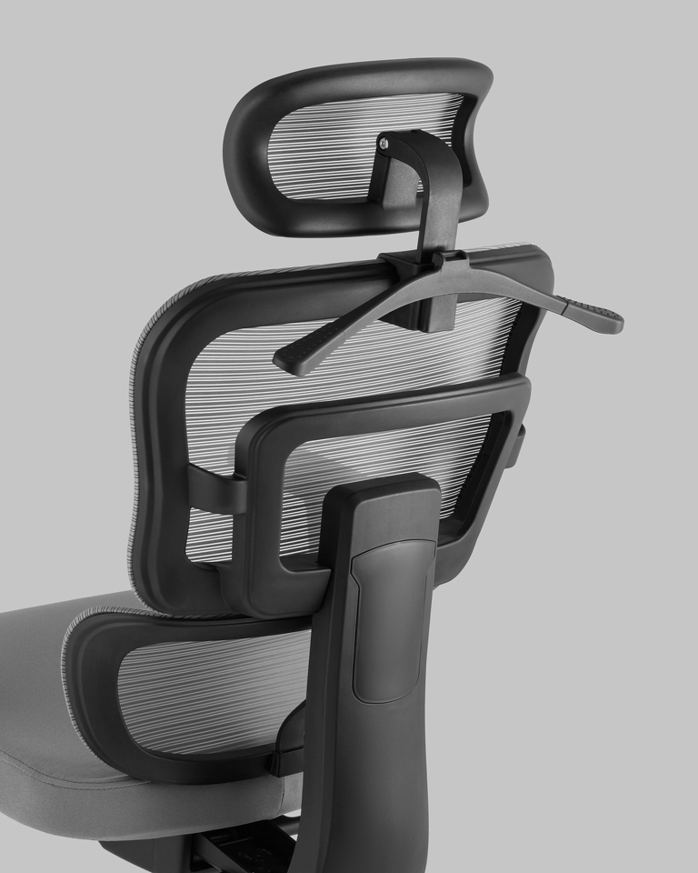 Фото №8  Кресло Кресло офисное TopChairs Techno серый