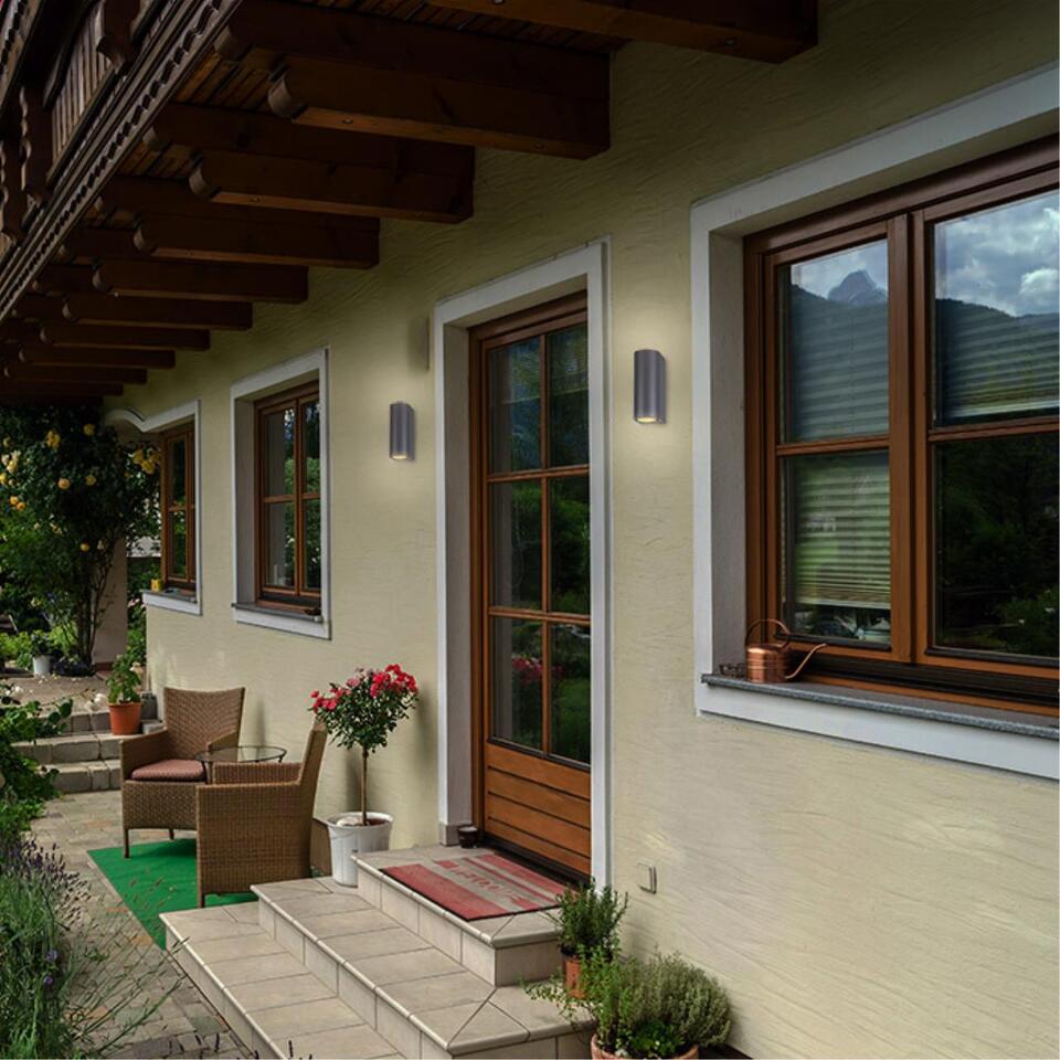Фото №3  NOVOTECH 370599 STREET NT19 756 темно-серый Ландшафтный светильник IP54 GU10 2*50W 220V LANDSCAPE