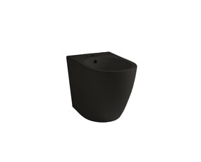 Фото 40372R Althea Cover Rimless Plus+Ton биде напольное 52x36 см  Матовый черный Plus-Ton®