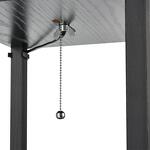 Превью фото №4  Торшер LUMION 8093/1F COMFI LN26 460 черный/белый, дерево/текстиль Торшер Е27 1*60W 220V PRACTIC