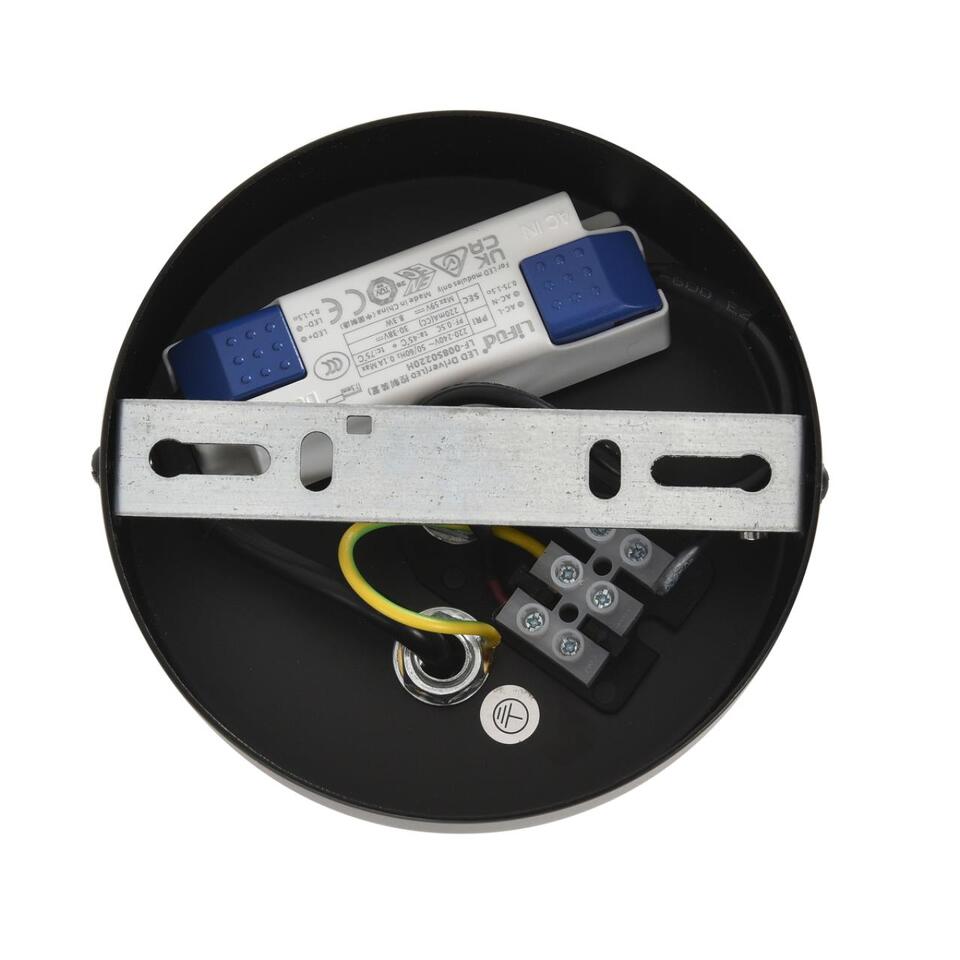 Фото №7  Подвесной светильник LUMION 8301/10L LEDIO LN26 297 черный, металл/акрил Подвес LED 9W 3000K 220V CAMOMILE