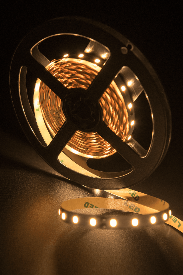 Фото №6  SWG PRO Лента светодиодная SMD 2835, 80 LED/м, 7,2 Вт/м, 24В , IP20, Теплый белый