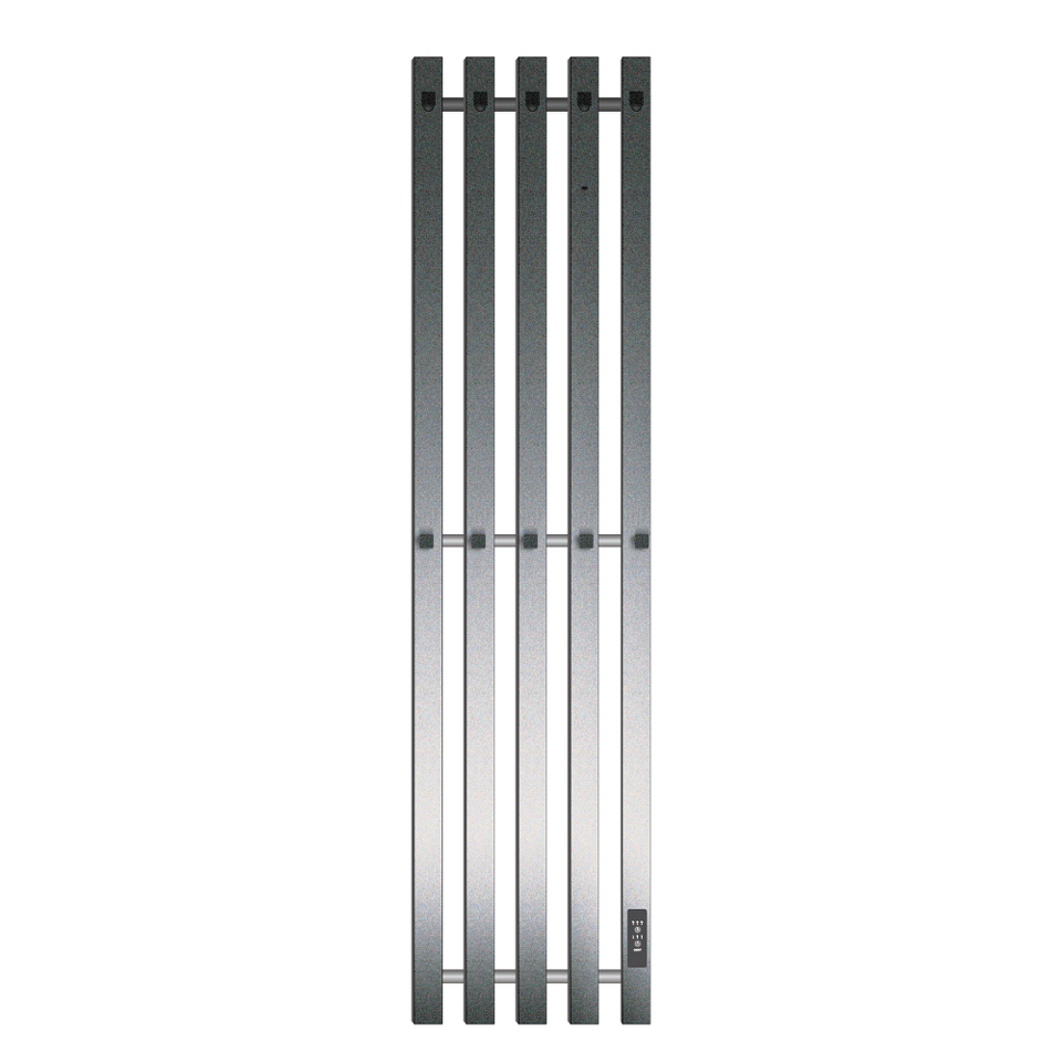 Фото №1  Полотенцесушитель Полотенцесушитель электрический Primoclima Sol Q E Graphite 120*24 5