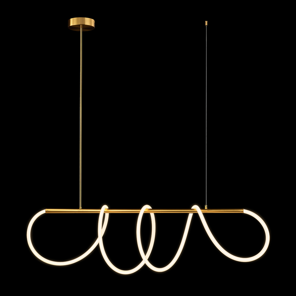 Фото №8  Подвесной светильник 10388P/A Brass Подвесной светильник LOFT IT Thread