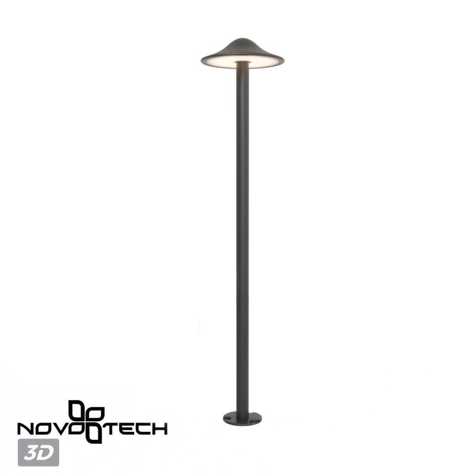 Фото №7  NOVOTECH 359302 STREET NT24 650 черный Светильник ландшафтный IP65 LED 7W 4000K 175-265V FUNG