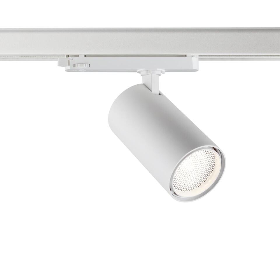 Фото №5  NOVOTECH 359583 PORT NT25 000 белый Светильник трехфазный трековый светодиодный IP20 LED 35W 3000K 220-240V HELIX