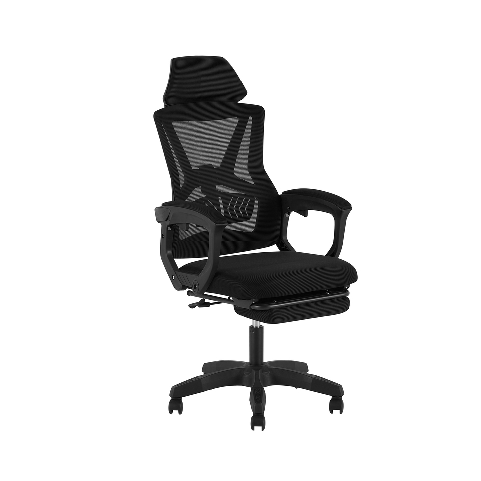Фото №5  Кресло офисное TopChairs Vecto черный