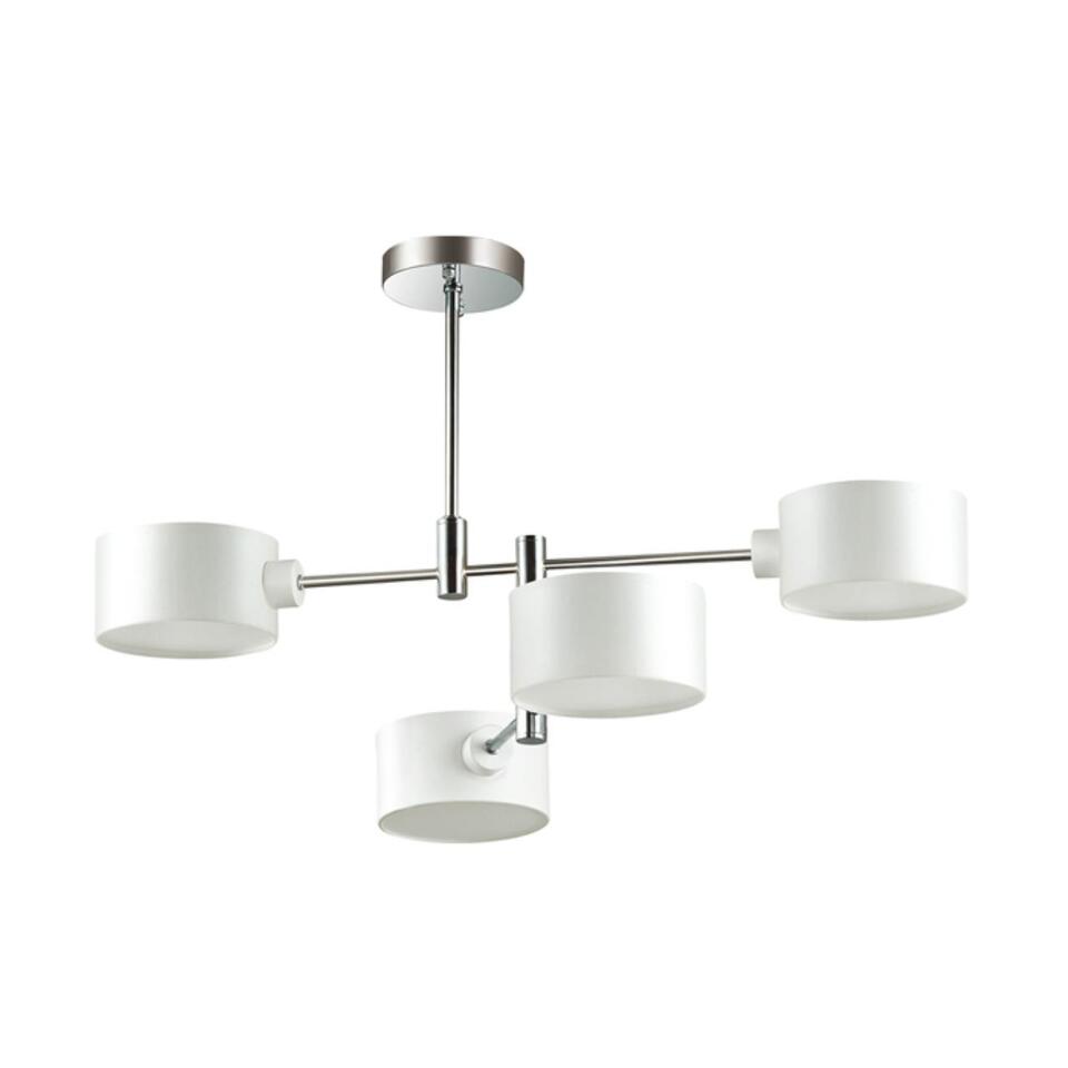Фото №4  Люстра LUMION 3742/4C MODERNI LN19 000 хром Люстра потолочная E14 4*60W 220V ASHLEY