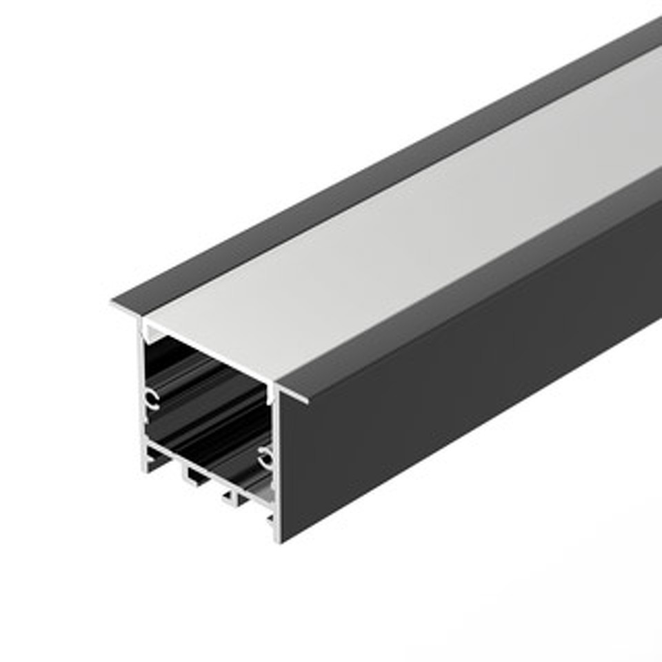 Фото №1  Arlight Профиль SL-LINIA49S-F-2000 ANOD BLACK ( Алюминий)