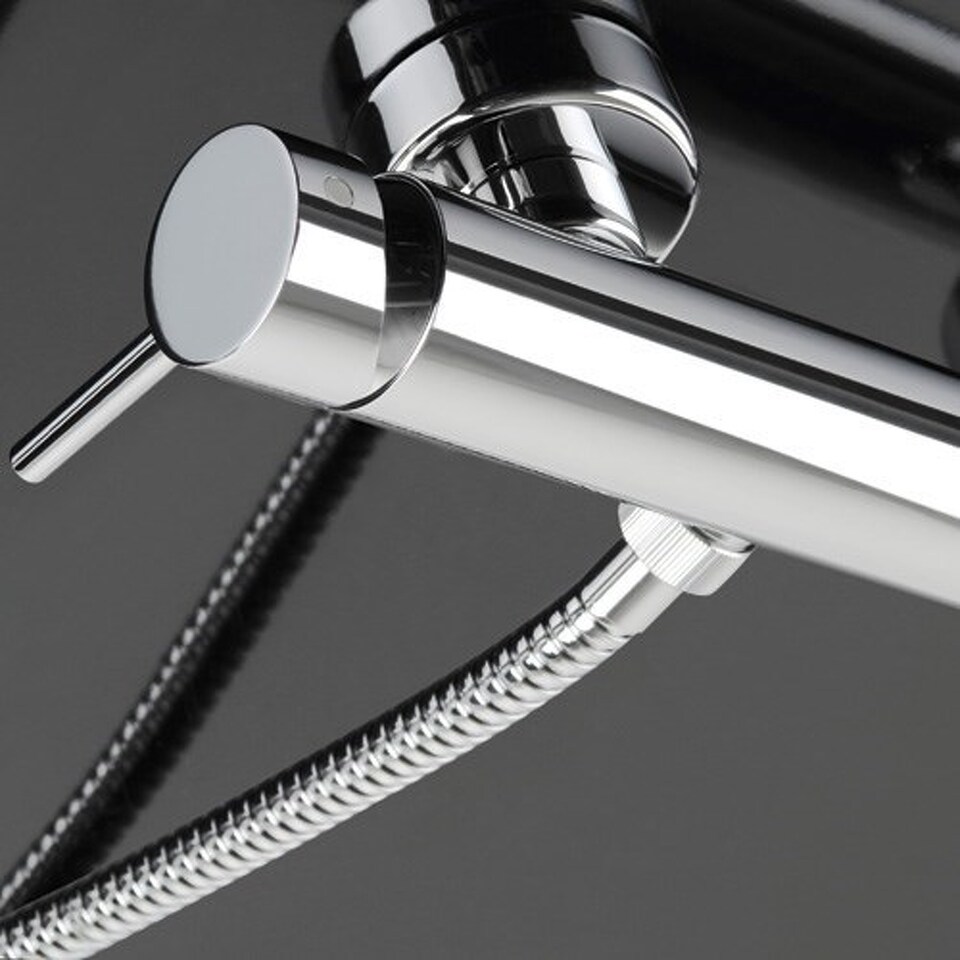 Фото №3  022015XX Palazzani MIDI настенный смеситель для душа Золото полир., PVD 83