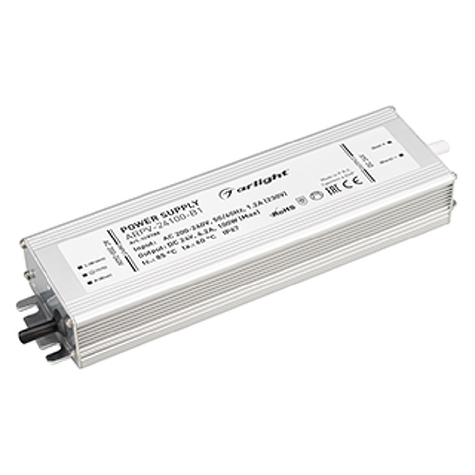 Фото №1  Arlight Блок питания ARPV-24100-B1 (24V, 4,2A, 100W) ( IP67 Металл, 3 года)