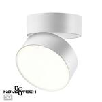 Превью фото №1  NOVOTECH 358749 OVER NT21 355 белый Светильник накладной светодиодный IP20 LED 24W 4000K 2100Лм 100-265V PROMETA