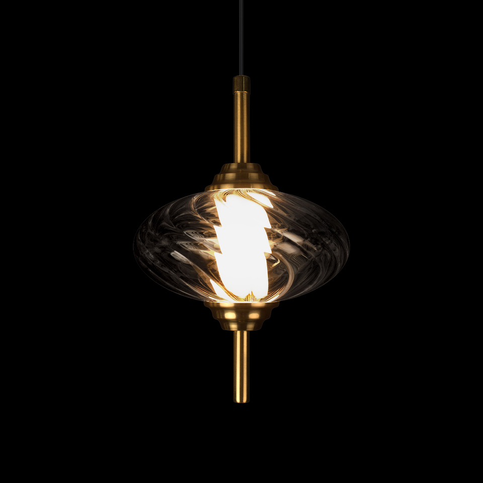 Фото №9  Подвесной светильник 10421/C Smoke Подвесной светильник LOFT IT Helix