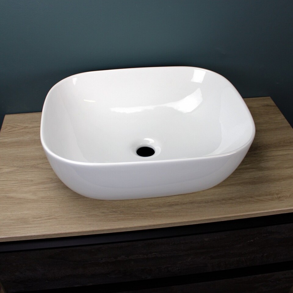 Фото №15  Раковина Teymi Раковина Solli 50 artceramic, накладная, белая T50204