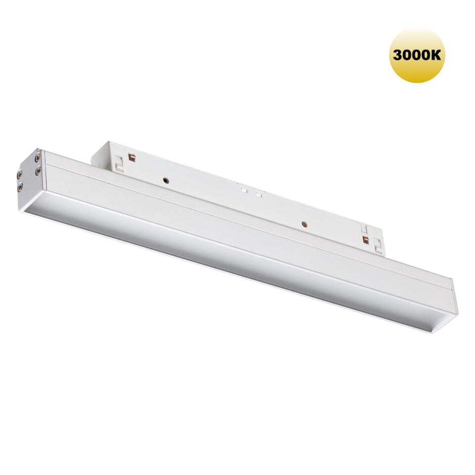 Фото №5  NOVOTECH 359198 SHINO NT23 162 белый Трековый светильник для низков. шинопровода IP20 LED 3000К 12W 48V 900Лм FLUM