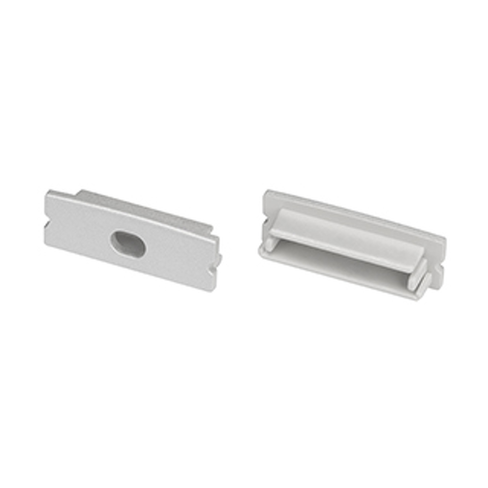 Фото №1  Arlight Заглушка LINE-3010 SILVER с отверстием ( Пластик)